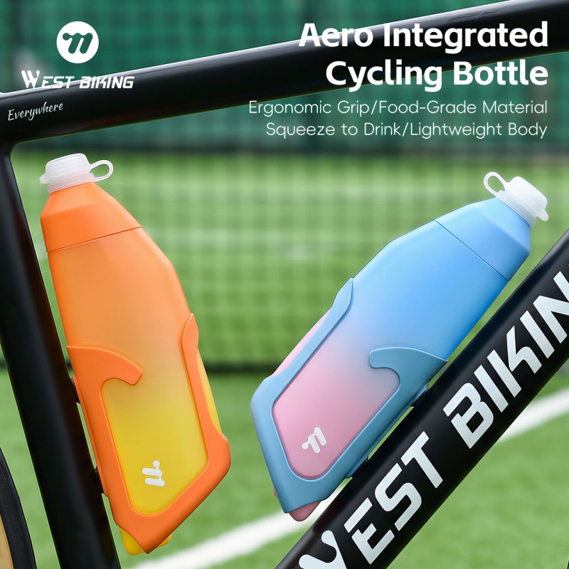 Mountain Biking Trails - WEST BIKING Bicycle 680ML Aerodynamic Water
