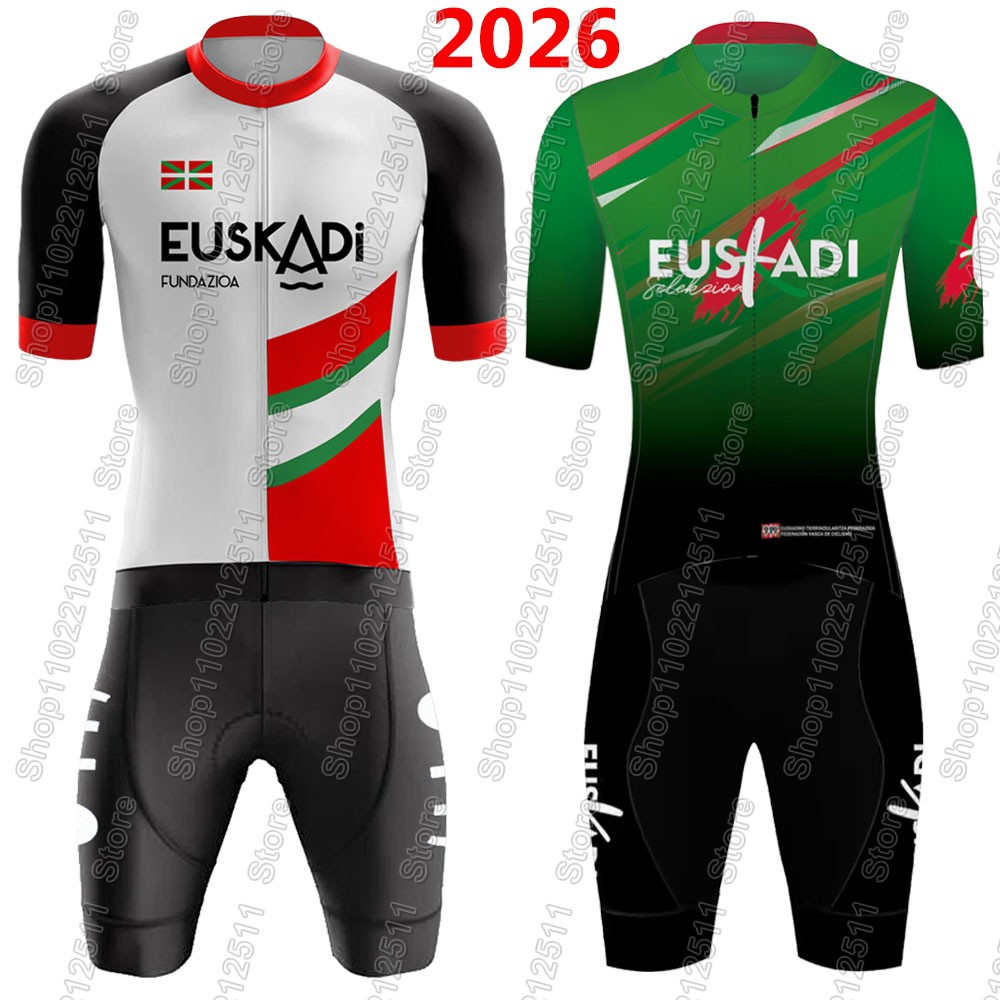 Mountain Biking Trousers - Euskadi Team Cycling Jersey 2026 Set