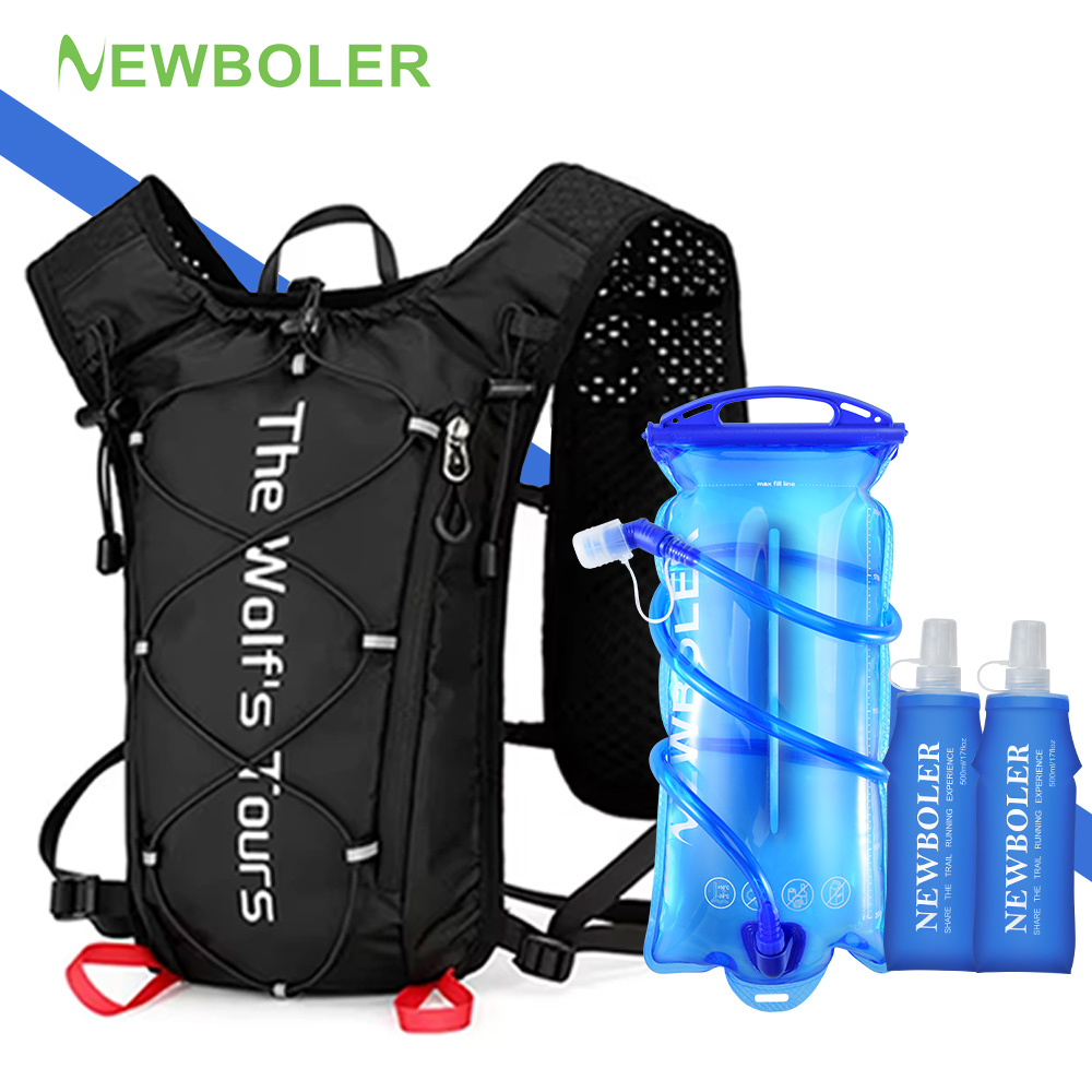 Mountain Biking Vest - NEWBOLER Outdoor Trail Running Ultralight Backpack