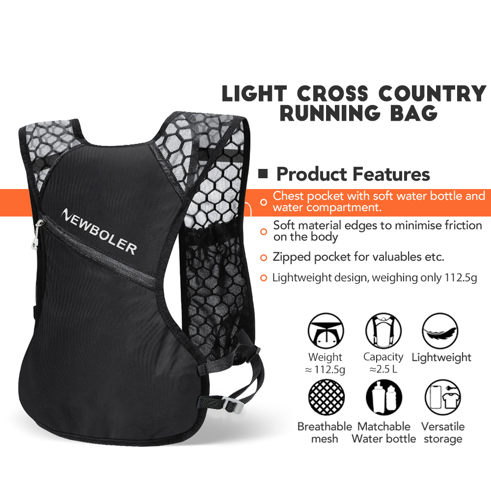 NEWBOLER Outdoor Trail Running - Mountain Biking Vest recension och pris