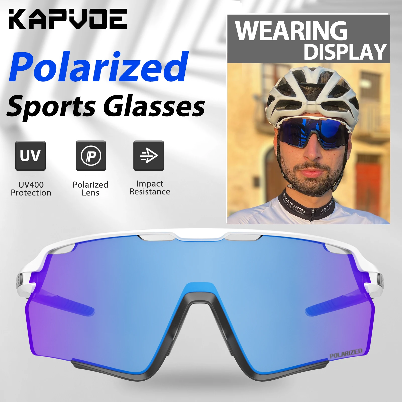Kapvoe New Outdoor Bike Eyewea - Mountain Biking Glasses recension och pris