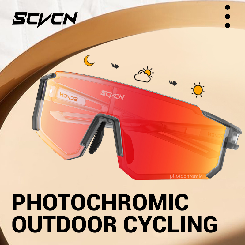 SCVCN Hot Photochromic Protect - Mountain Biking Glasses recension och pris