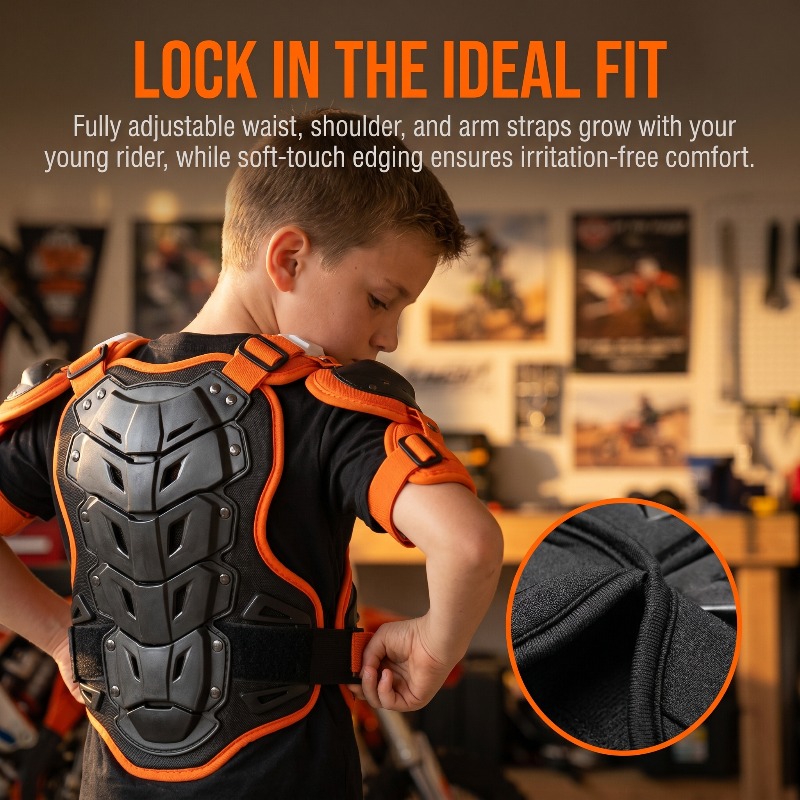 Children JXT Wolf  AR08 Motorc - Mountain Biking Vest recension och pris