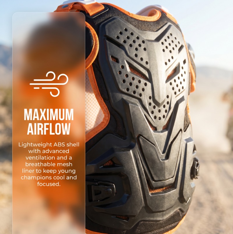 Children JXT Wolf  AR08 Motorc - Mountain Biking Vest recension och pris