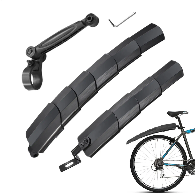 Bike Mud Guard Telescopic Bicy - Mountain Biking Trails recension och pris