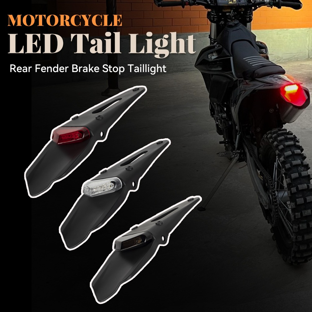 Motorcycle LED Taillight Brake - Mountain Biking Trails recension och pris