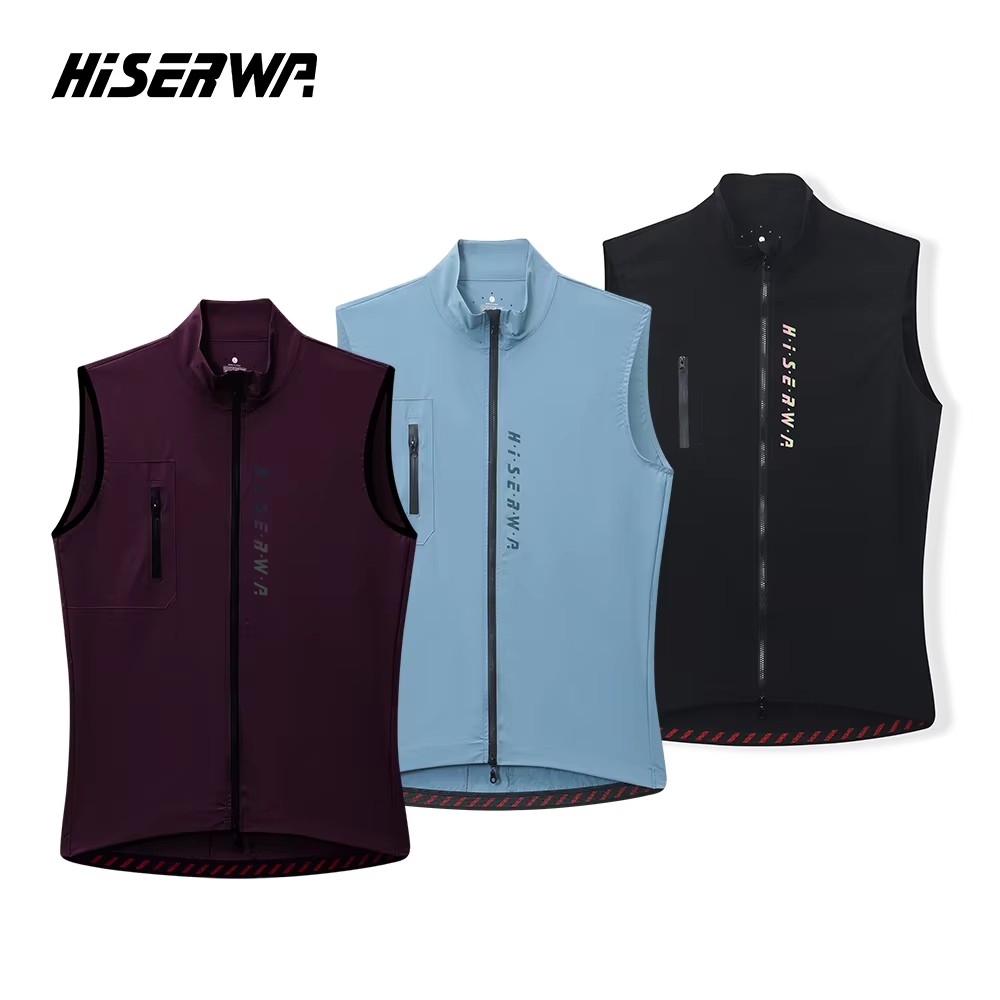 HISERWA Men Cycling Vest Sleev - Mountain Biking Vest recension och pris