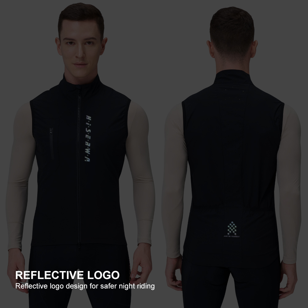 HISERWA Men Cycling Vest Sleev - Mountain Biking Vest recension och pris