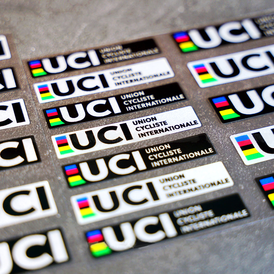 1set UCI Union Cycliste Intern - Mountain Biking Uci recension och pris