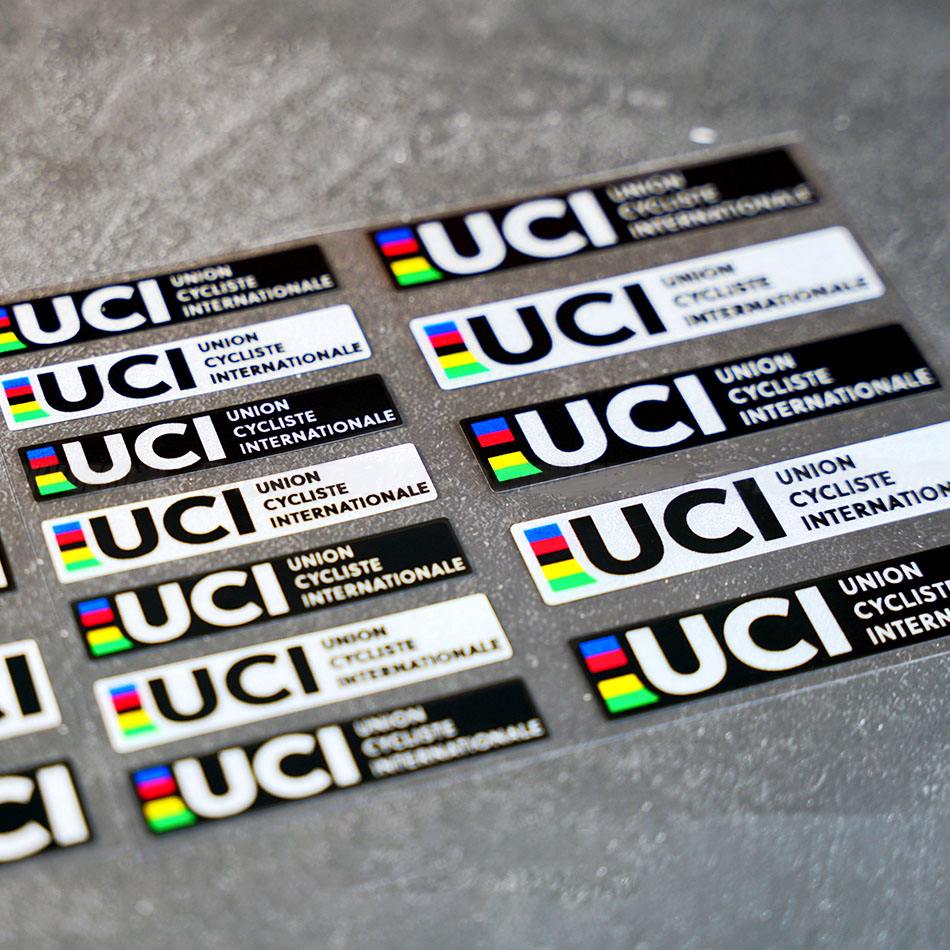 1set UCI Union Cycliste Intern - Mountain Biking Uci recension och pris