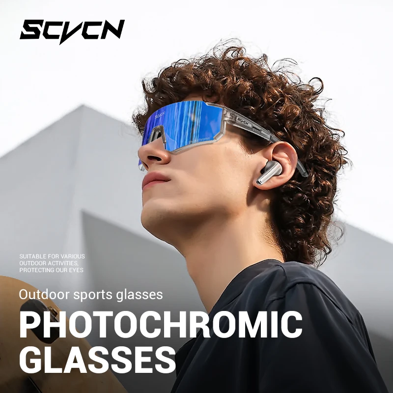 SCVCN New Outdoor Photochromic - Mountain Biking Glasses recension och pris